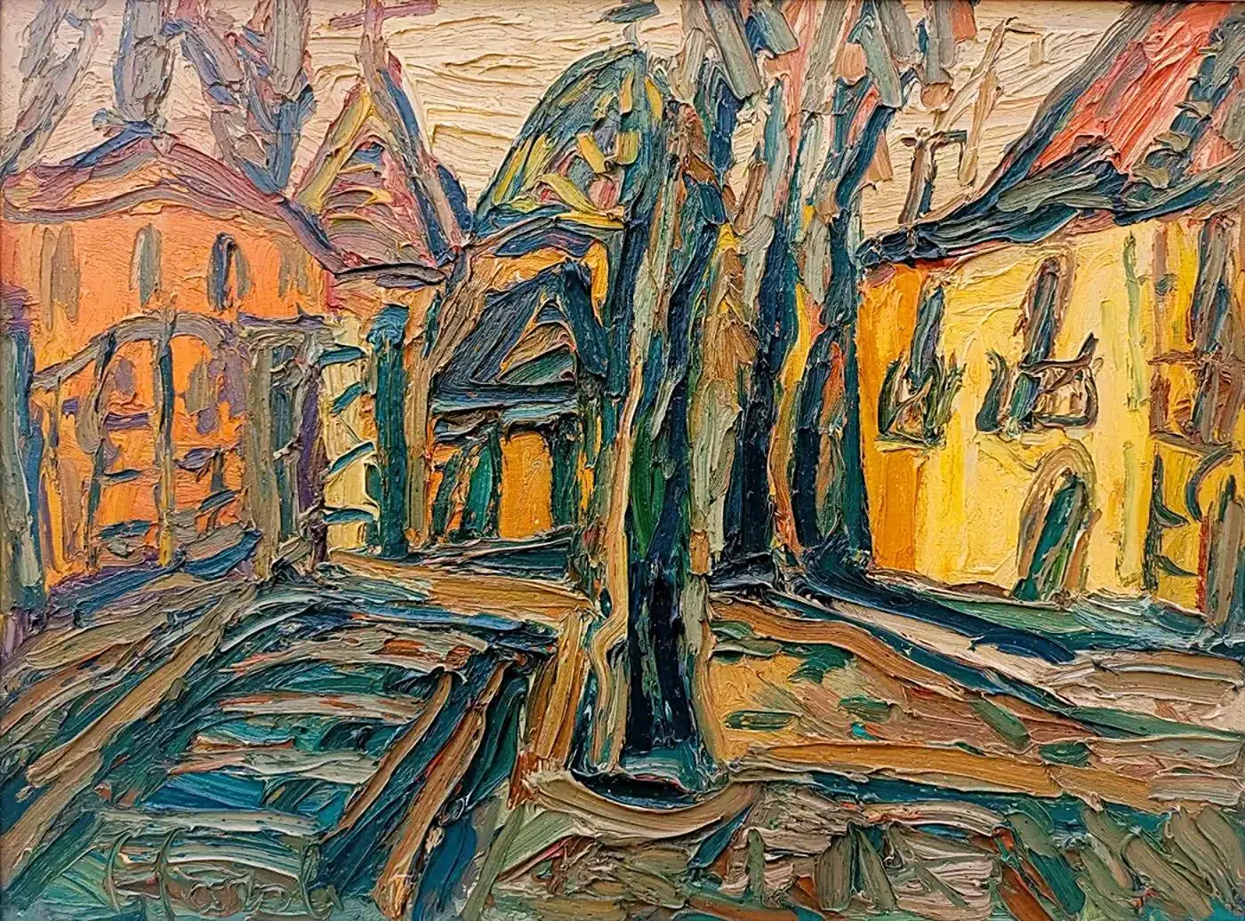 Carlo Caroli, nel paesaggio vesuviano